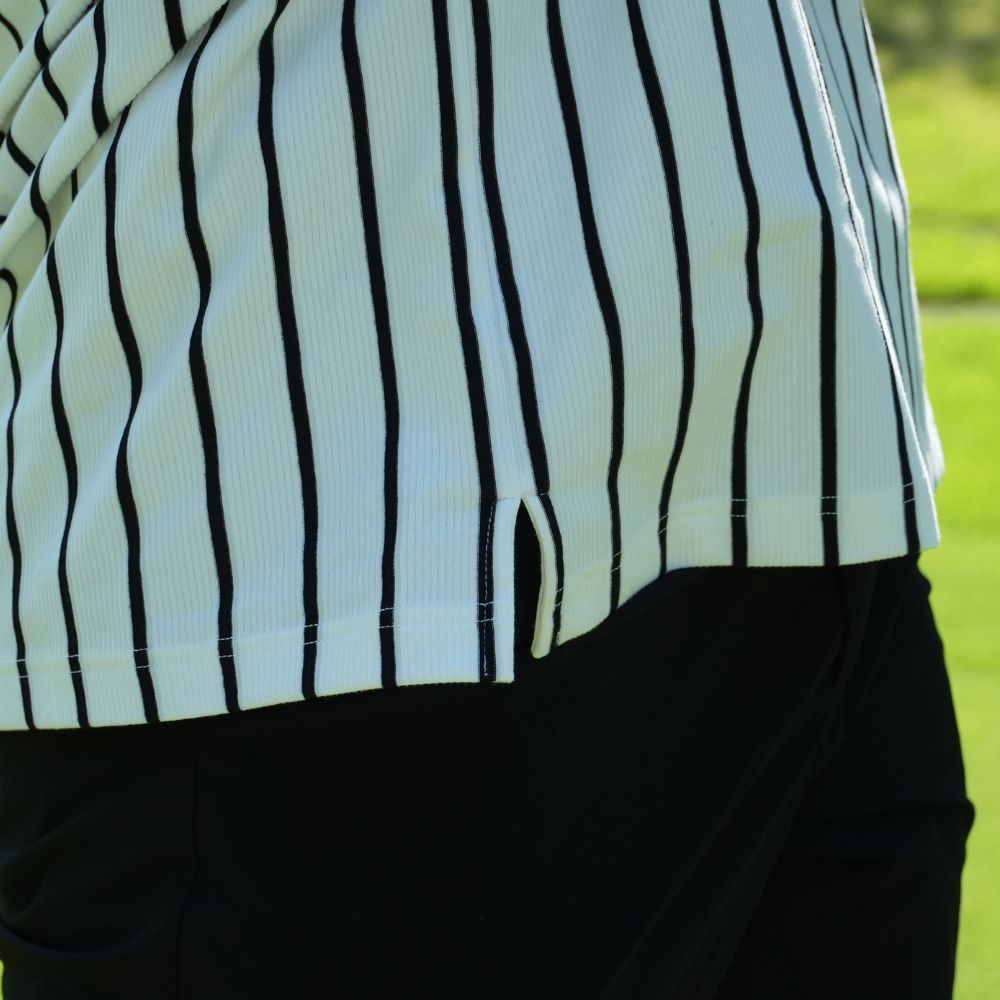 Stripe freaks logo polo shirts