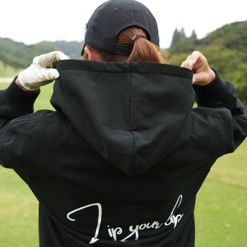 Zip Your Lips Back Logo Hoodie