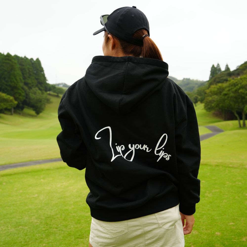 Zip Your Lips Back Logo Hoodie