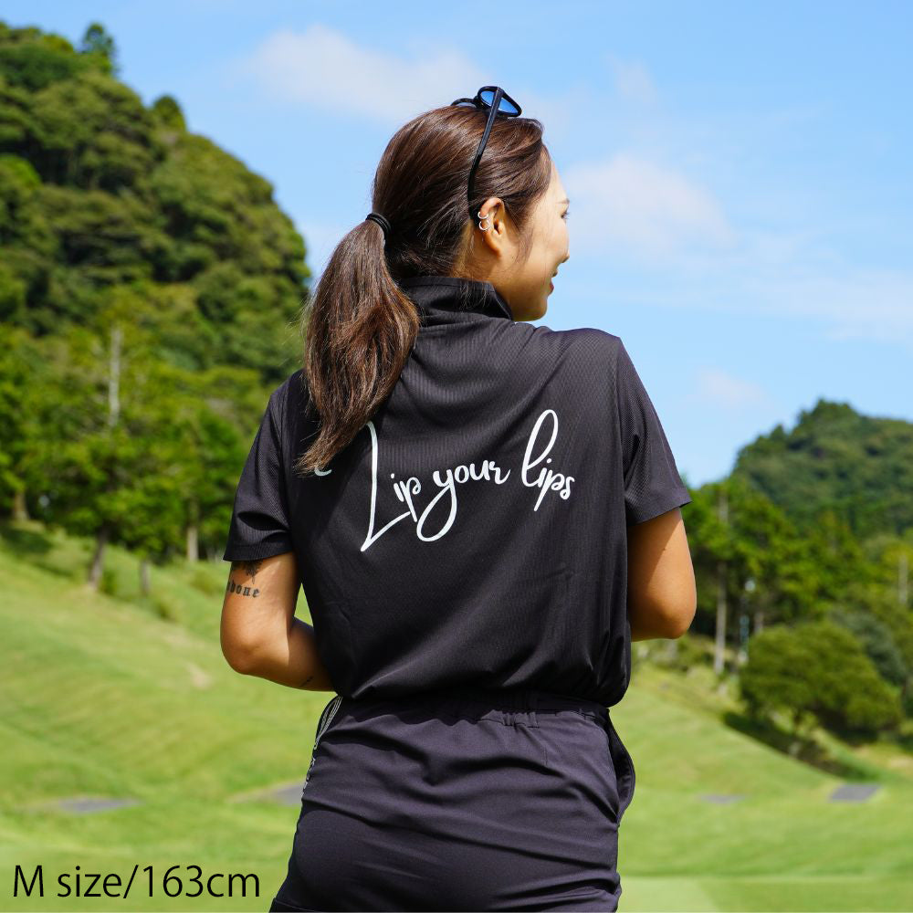 FR2GOLF Back Message Logo Polo Shits L-