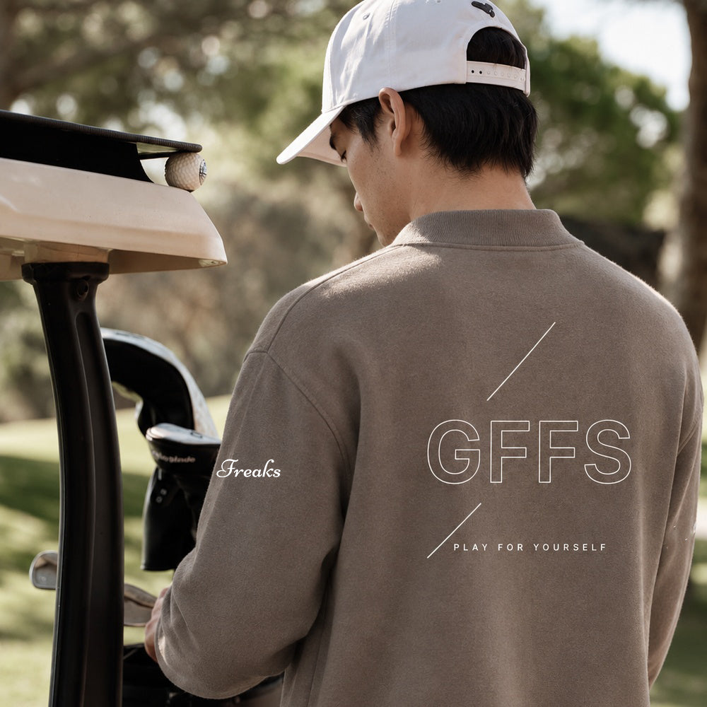 PLAY FOR YOURSELF MOCK NECK SWEAT