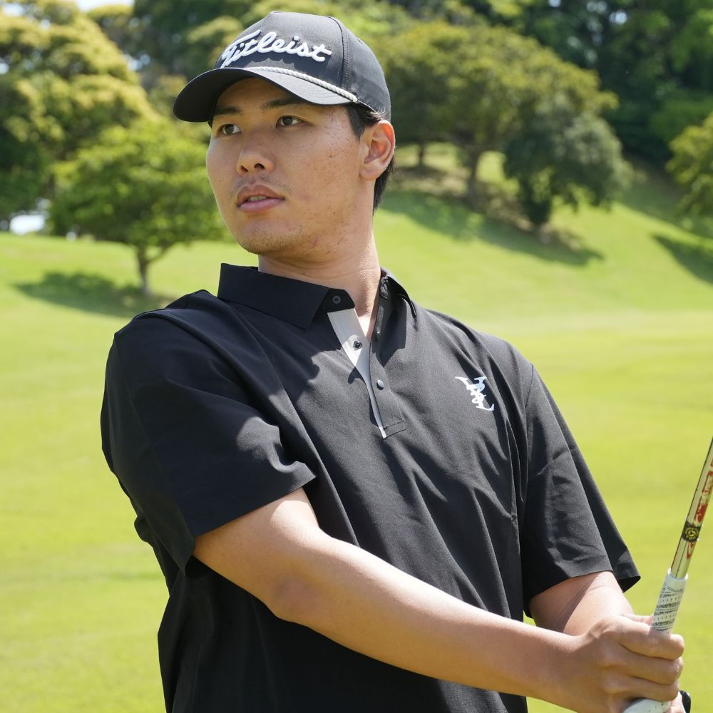 No pain No golf logo polo shirts