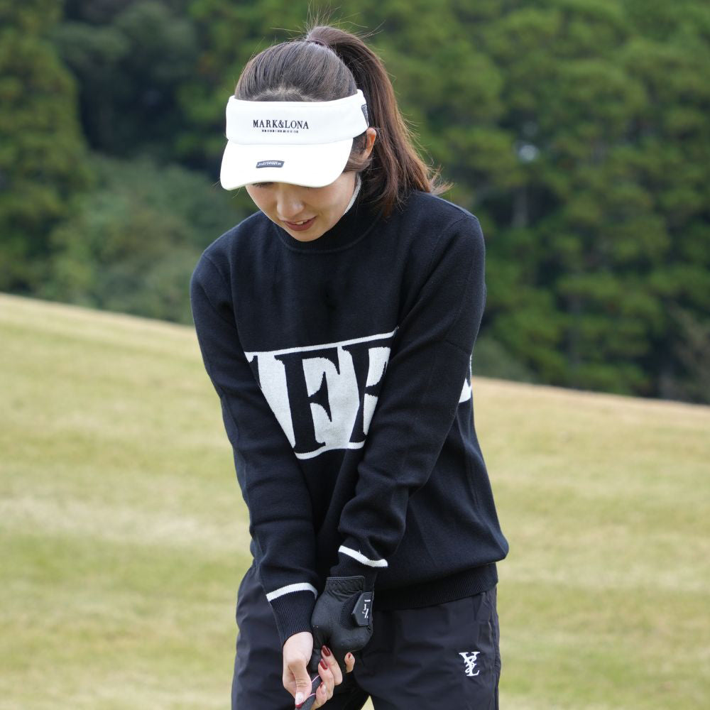 GFFS Big Logo Turtle Neck Knit Sweatshirt