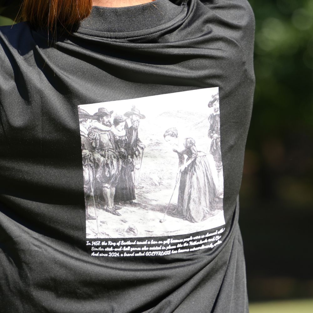 Back print mock neck long sleeve shirts