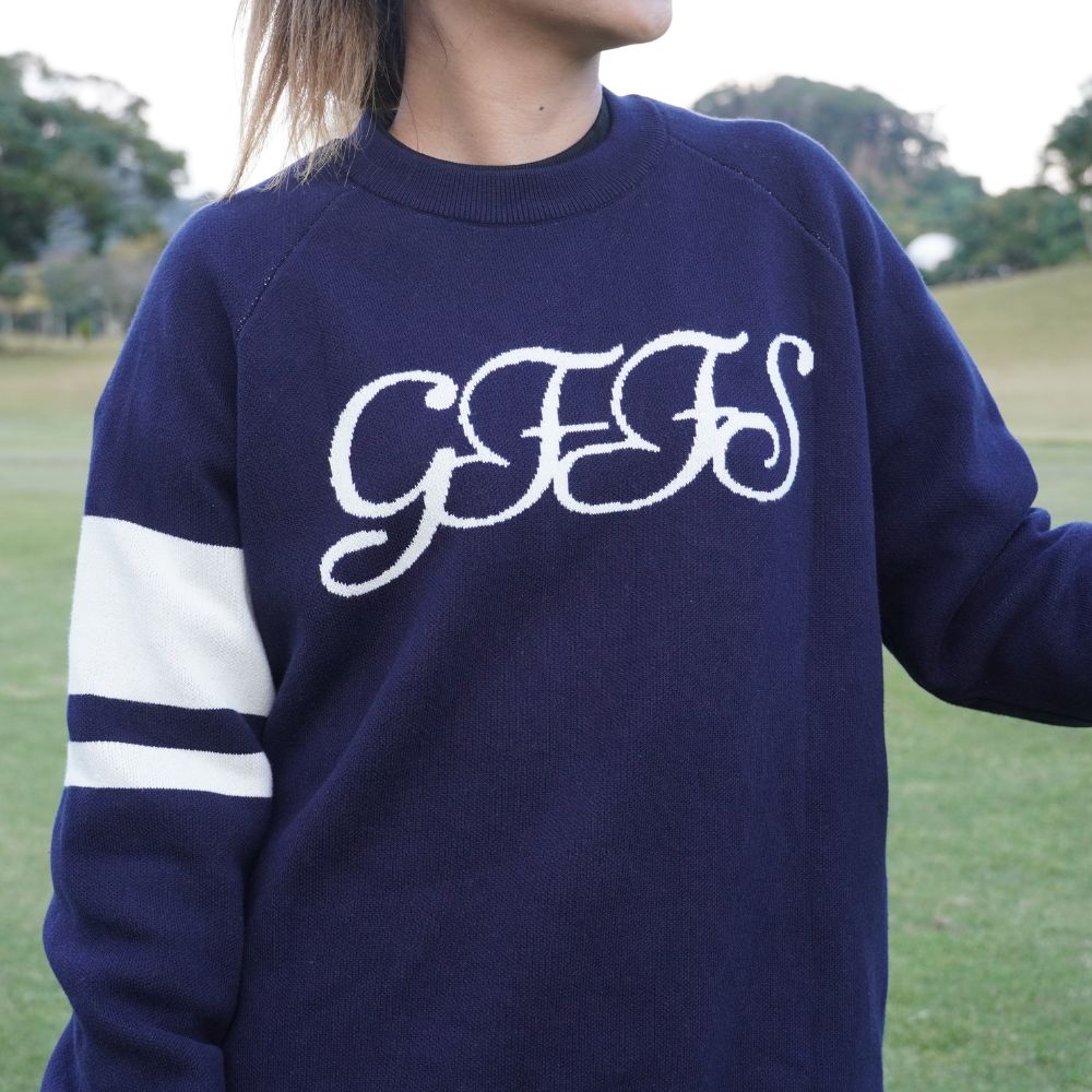 gffs logo knit sweater