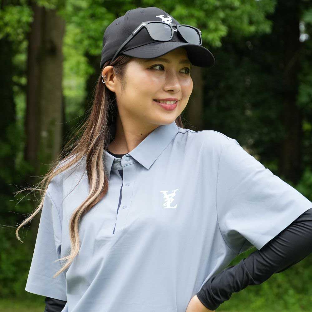 No pain No golf logo polo shirts