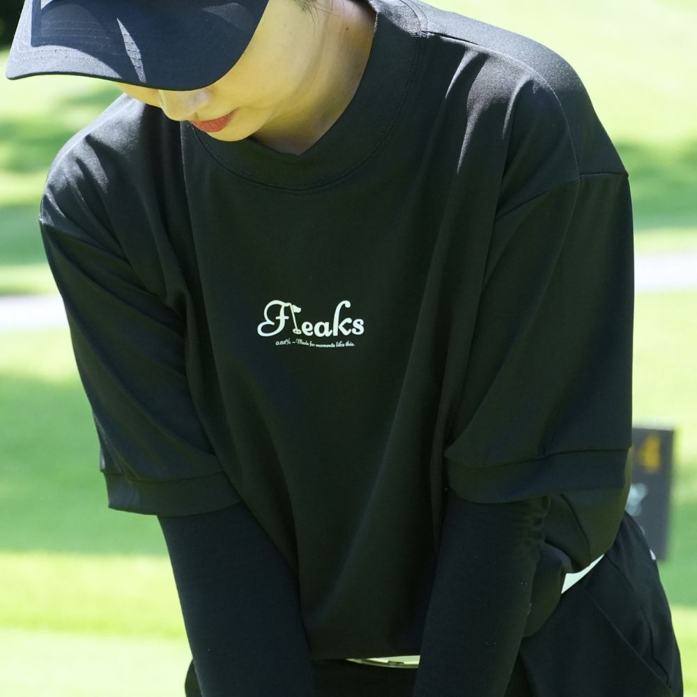 Cool Touch Freaks logo mock neck shirts