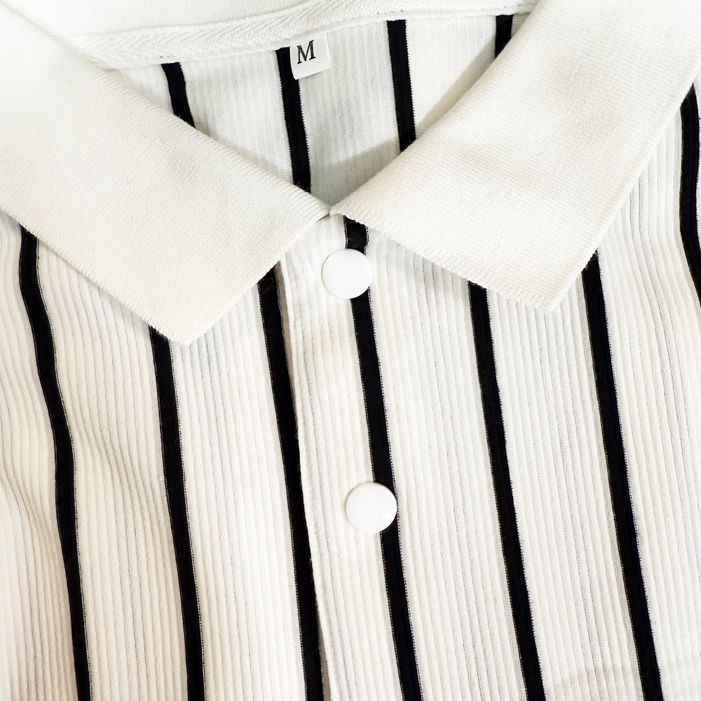 Stripe freaks logo polo shirts