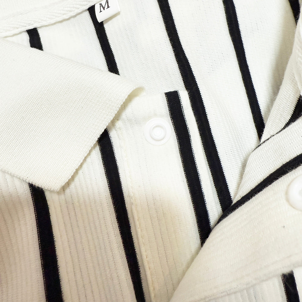 Stripe freaks logo polo shirts