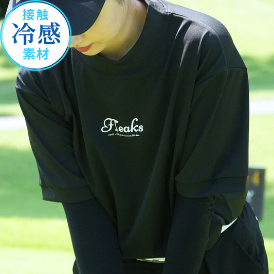 Cool Touch Freaks logo mock neck shirts