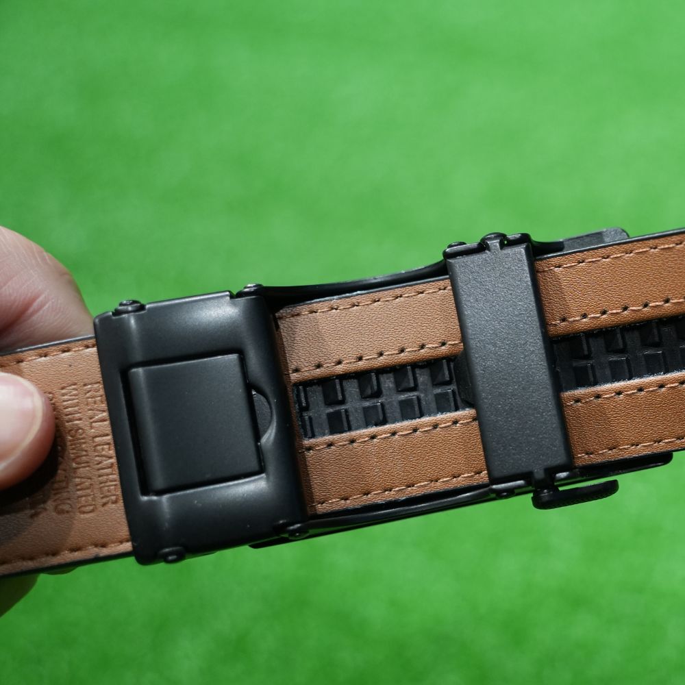 GFFS LOCK LEATHER BELT