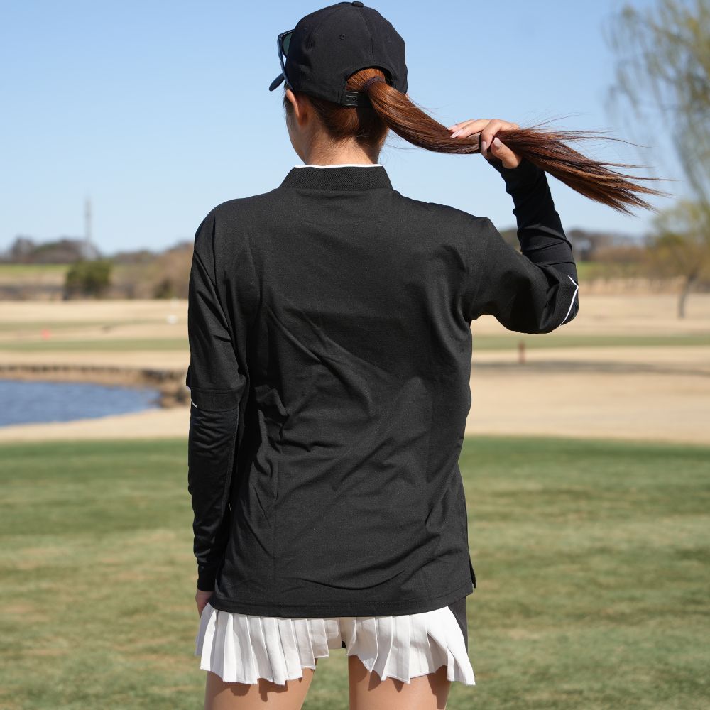 Silicon Logo mockneck shirts – GOLF FREAKS STORE