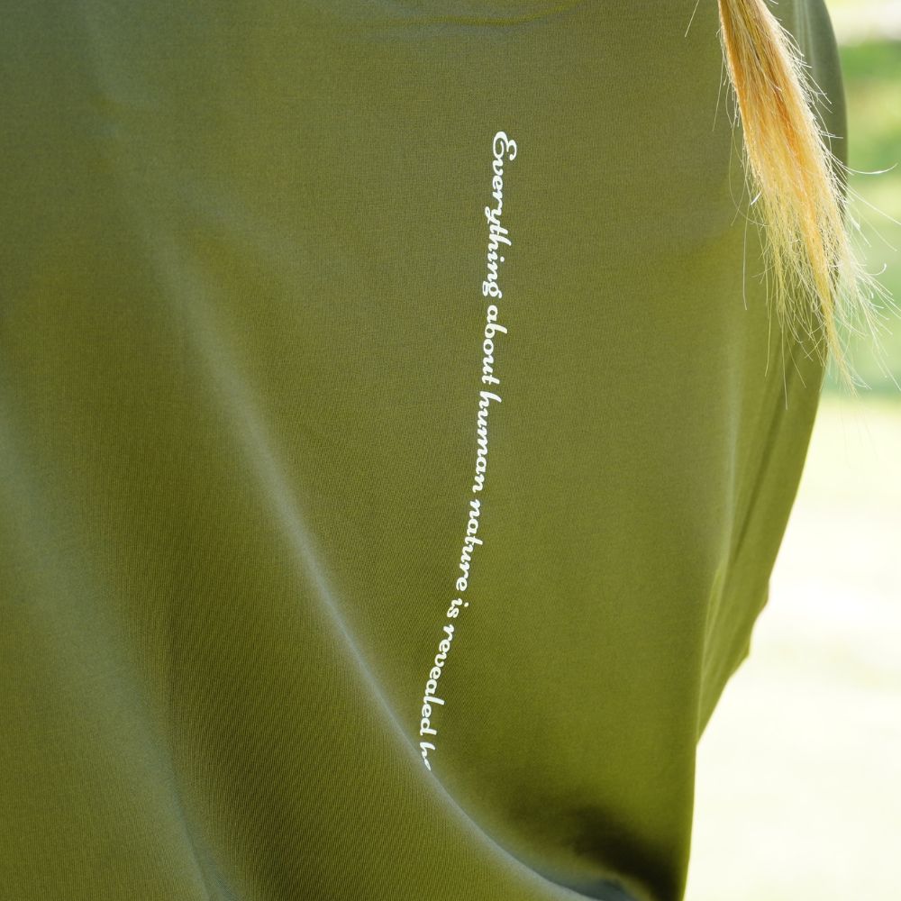 GFFS logo(human nature) mockneck shirts