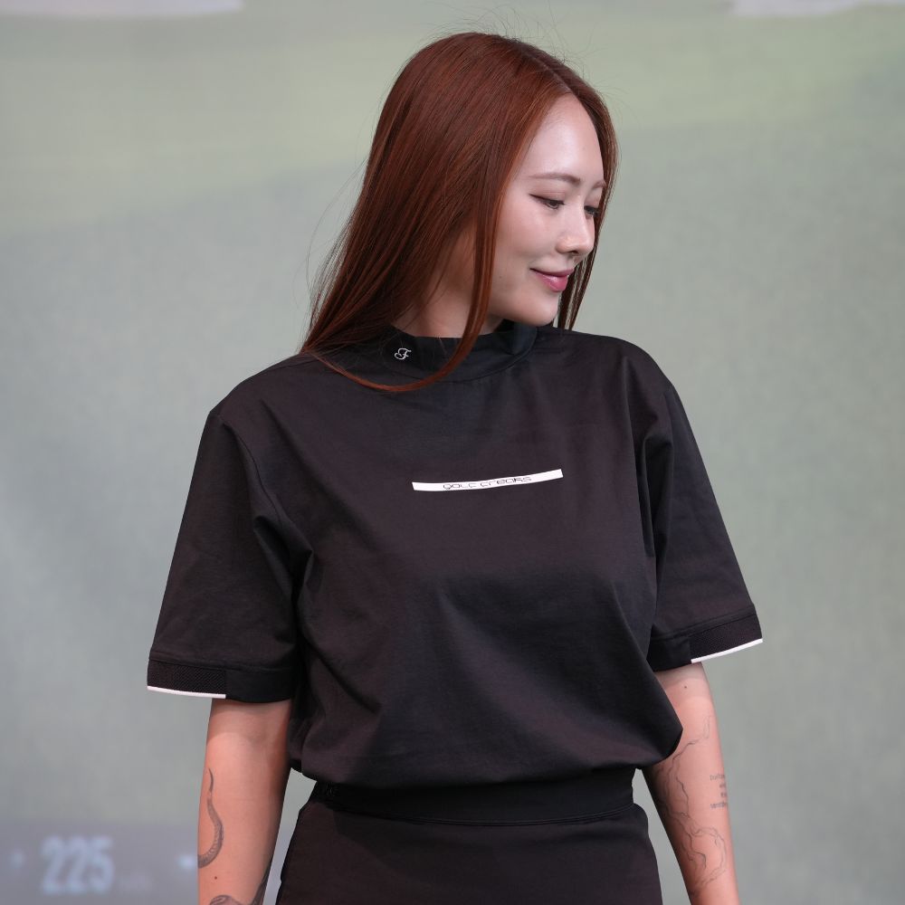 Silicon Logo mockneck shirts