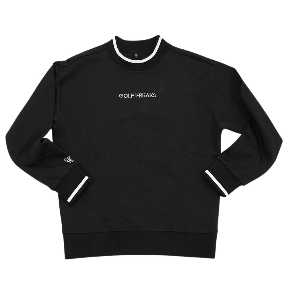 Mockneck logo sweat