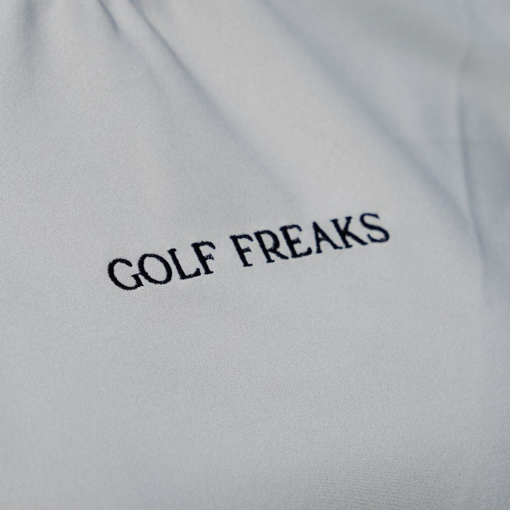 Sweat-proof Front Logo Mockneck Shirts