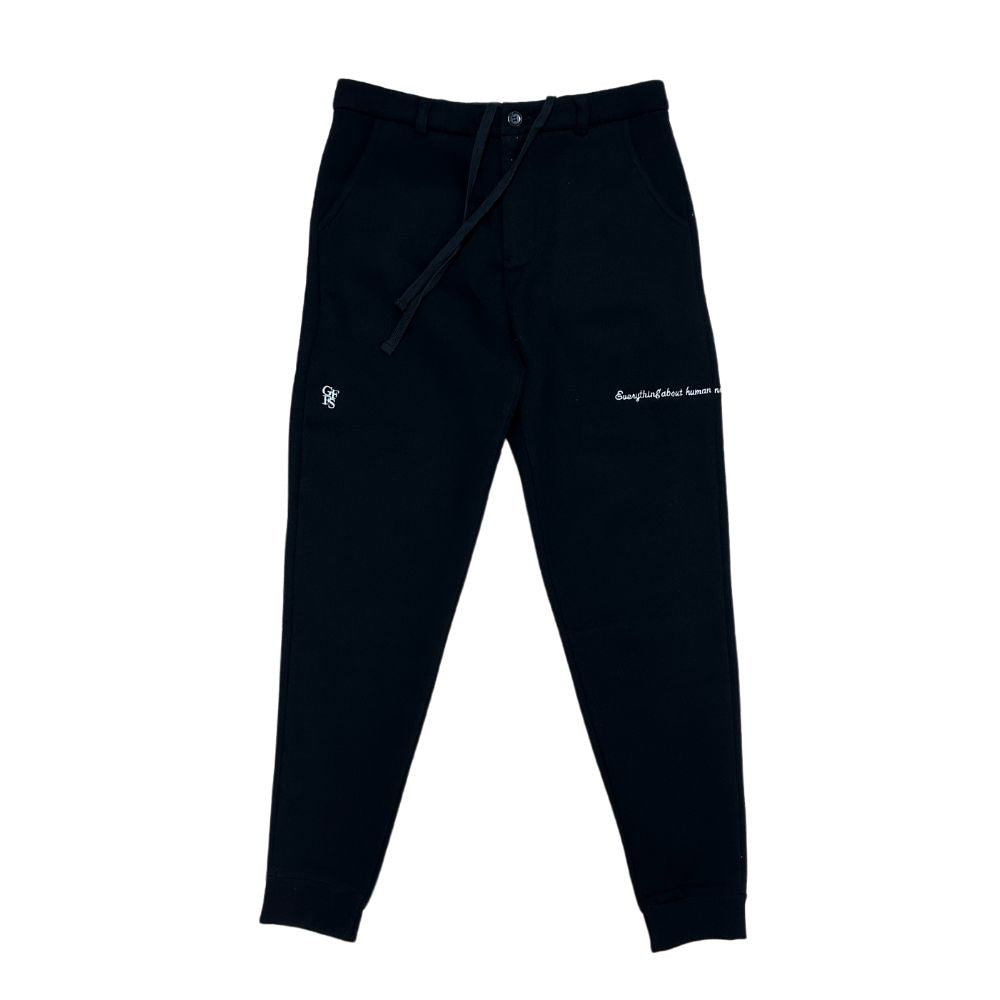 Felt jogger pants