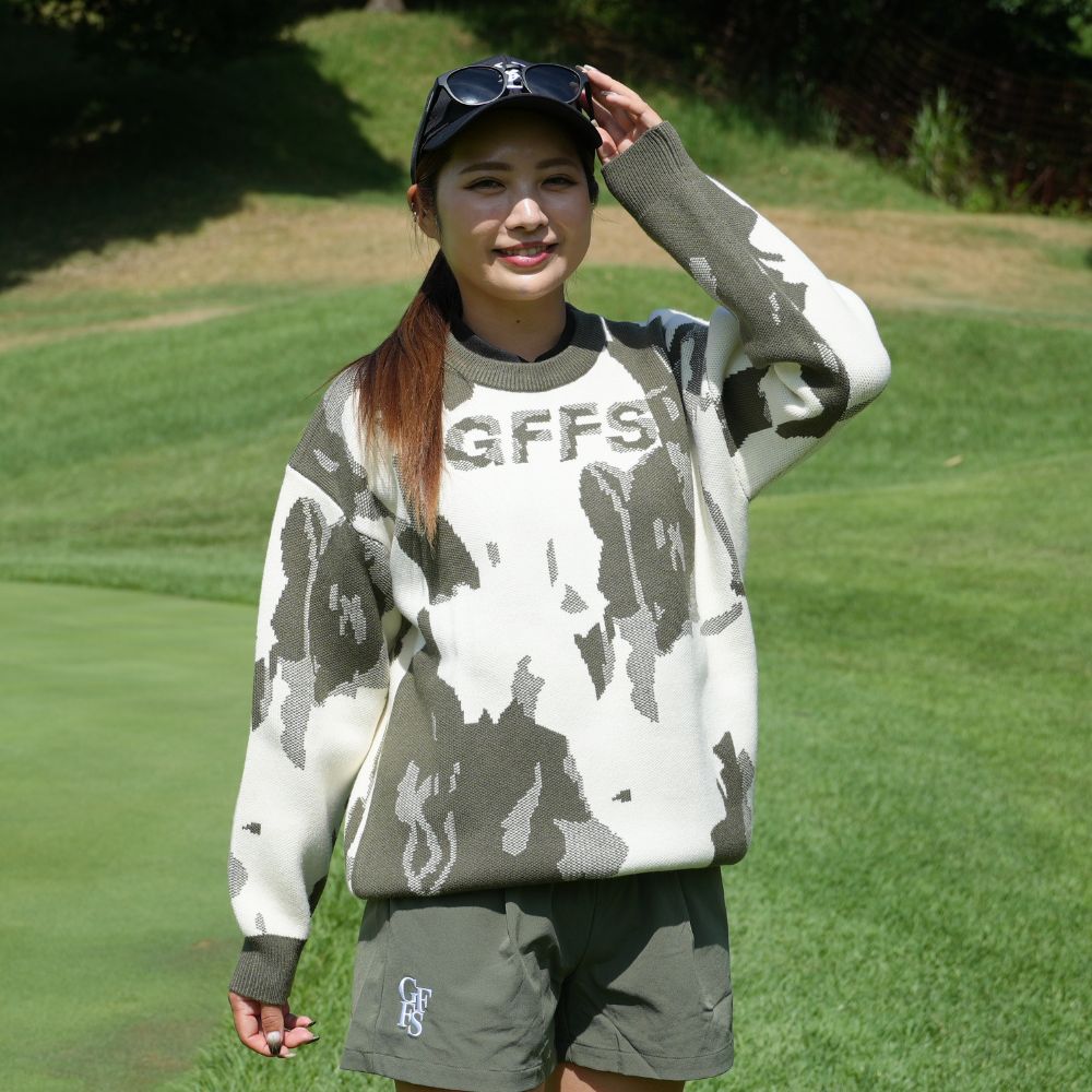 GFFS Camo Knit Sweatshirt