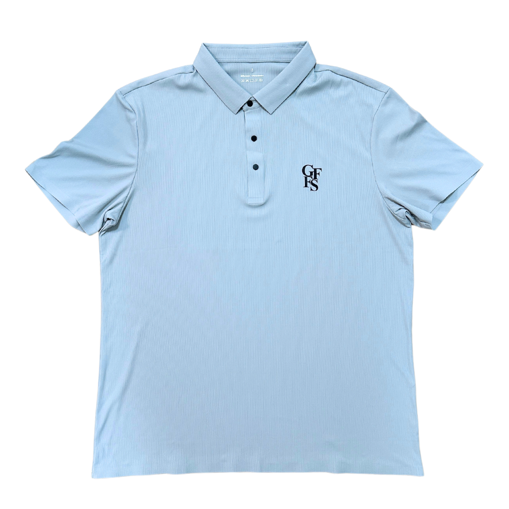 Zip your lips back logo polo shirts