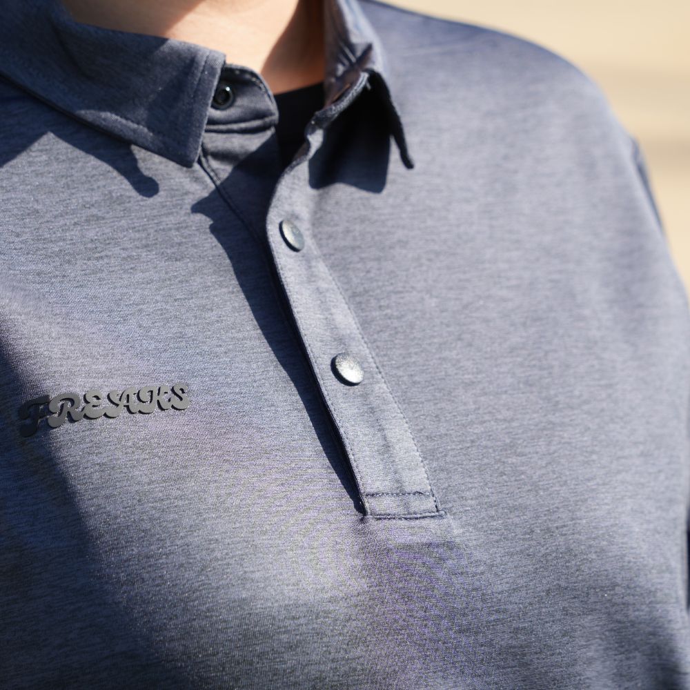 Ultra-Stretch Silicon Logo Polo Shirts