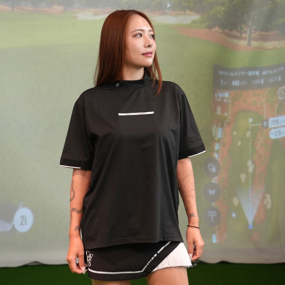Silicon Logo mockneck shirts – GOLF FREAKS STORE