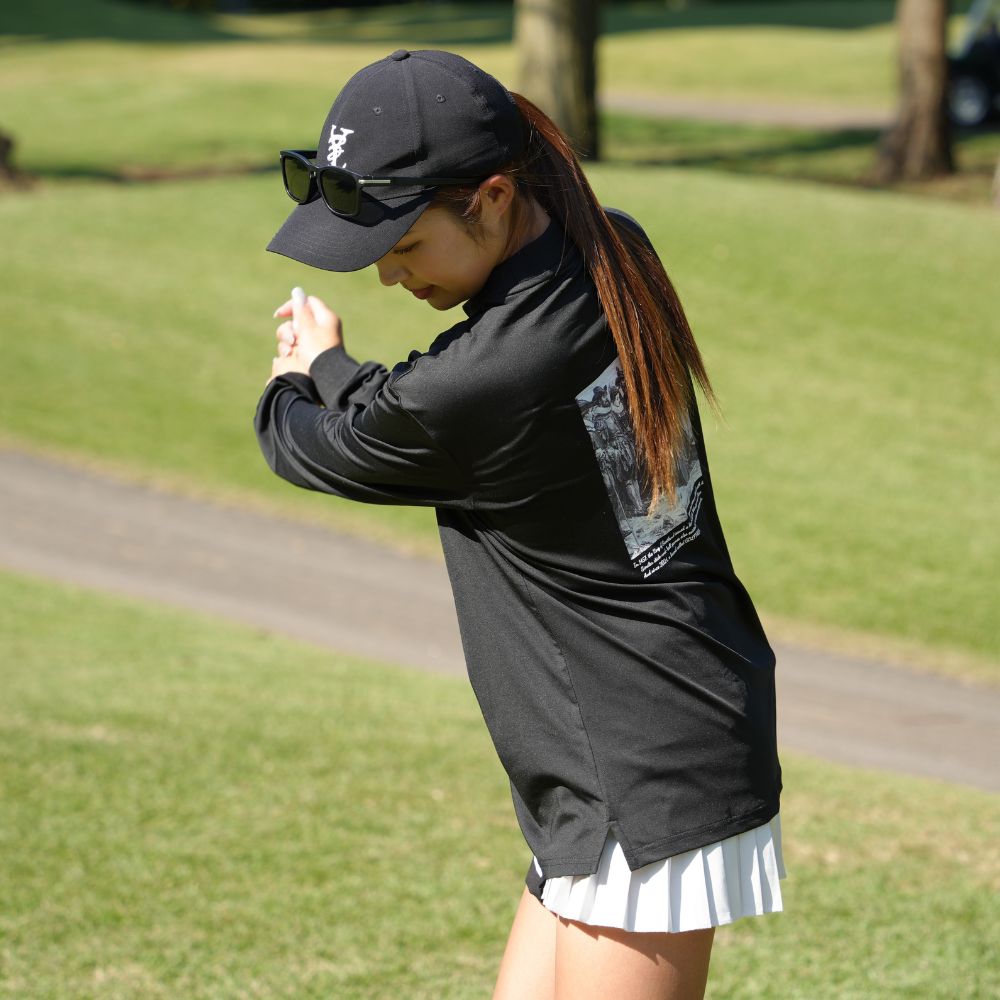 Long Sleeve Mock Neck 　ゴルフィッカーズ Long Sleeve Mock Neck ゴルフィッカーズ Multi-color logo mock