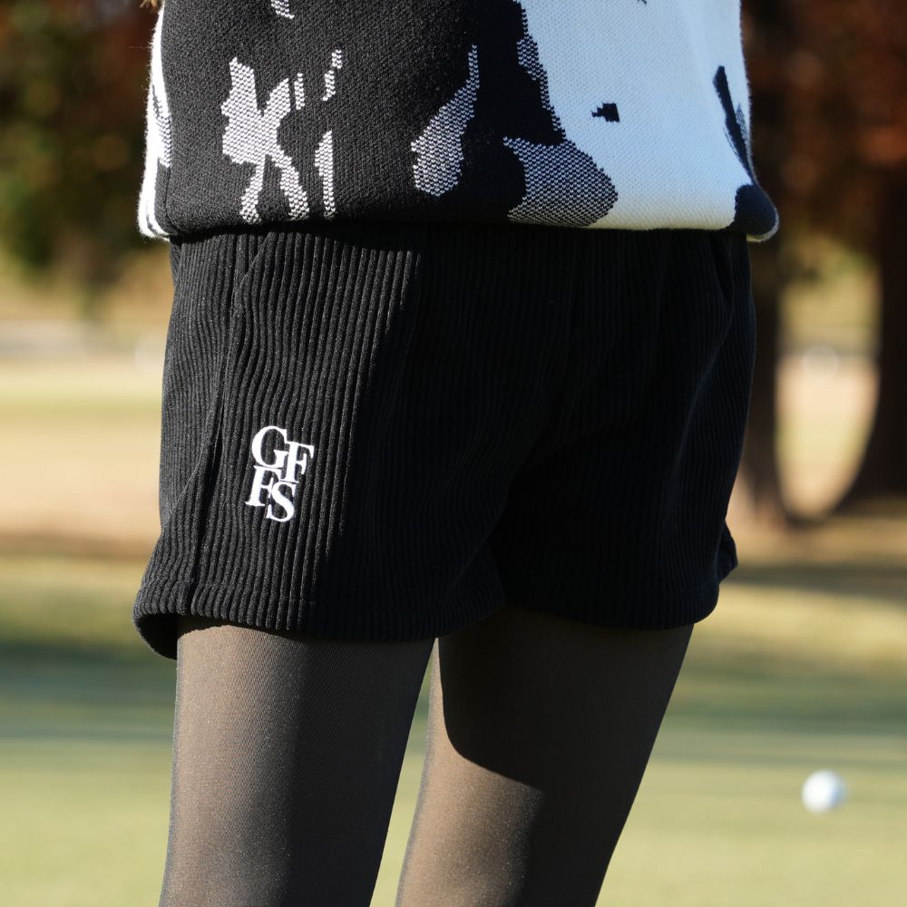 Knit short ladies pants