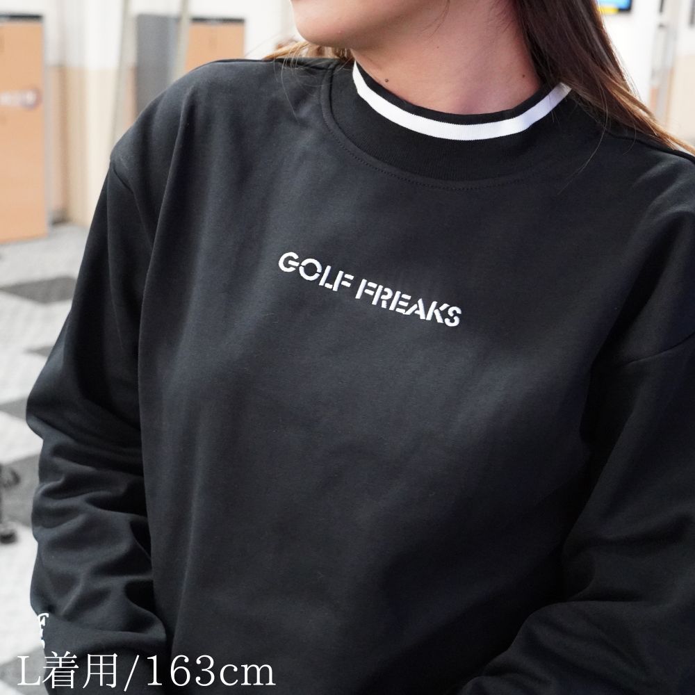 Mockneck logo sweat