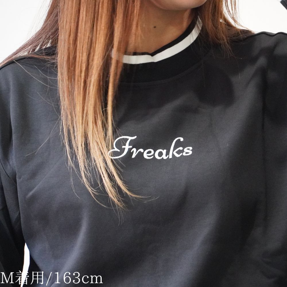 Mockneck logo sweat