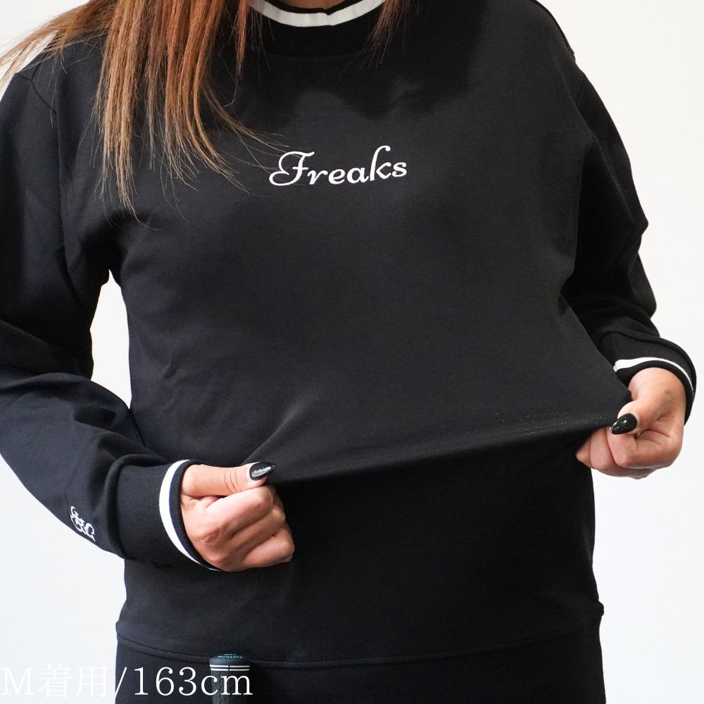 Mockneck logo sweat