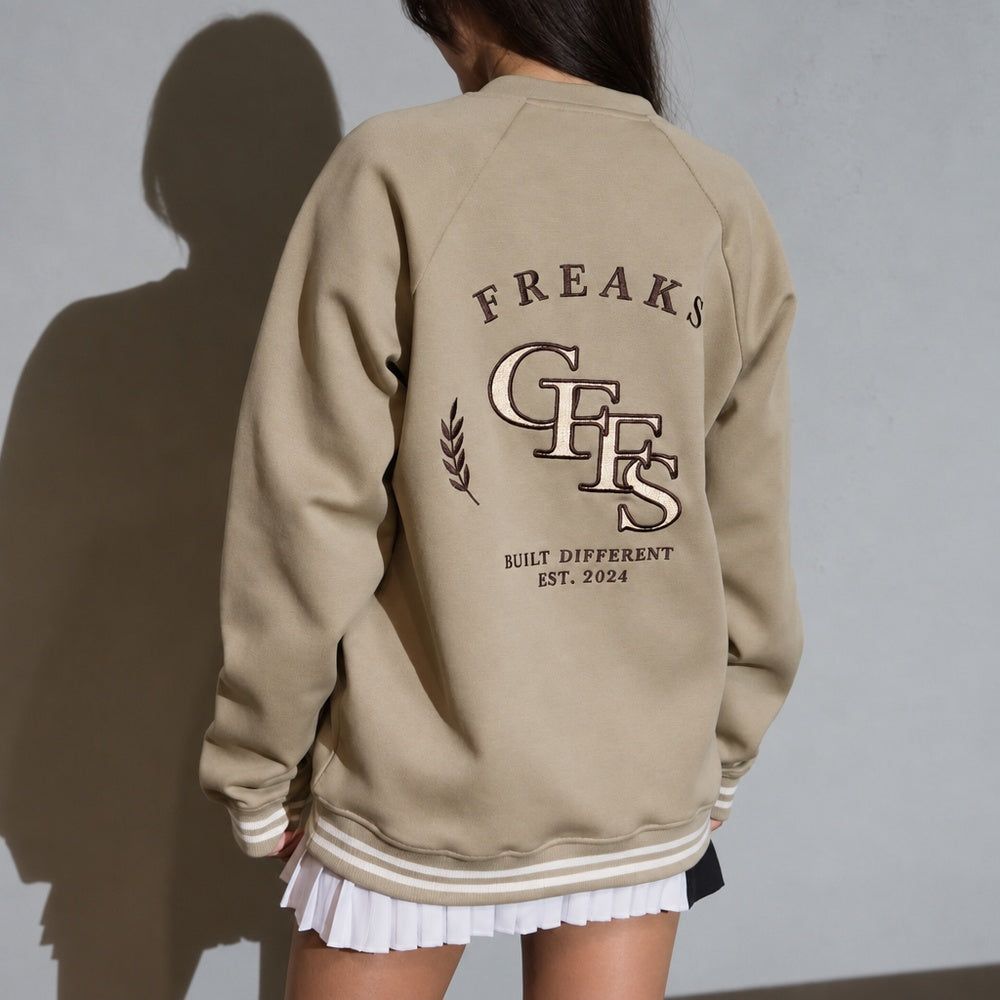 GFFS VARSITY HALF ZIP SWEAT