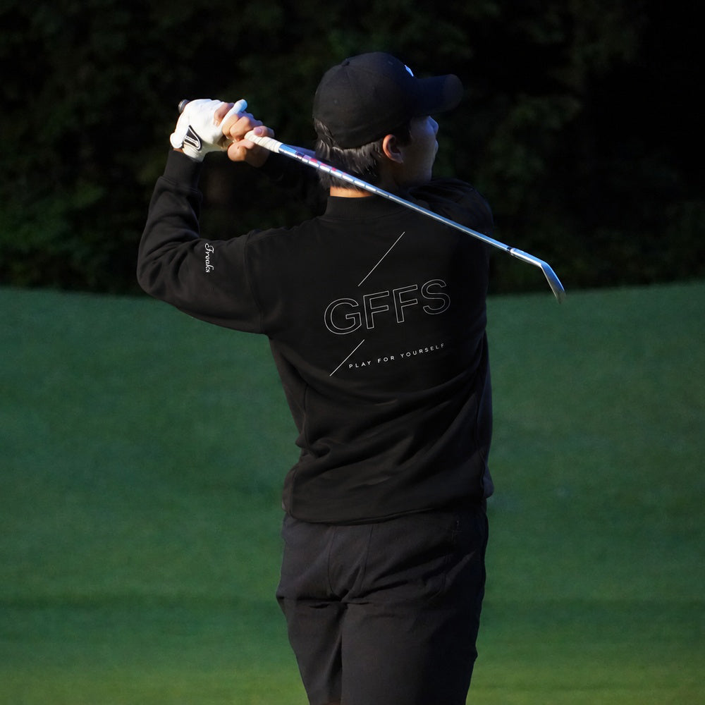 PLAY FOR YOURSELF MOCK NECK SWEAT