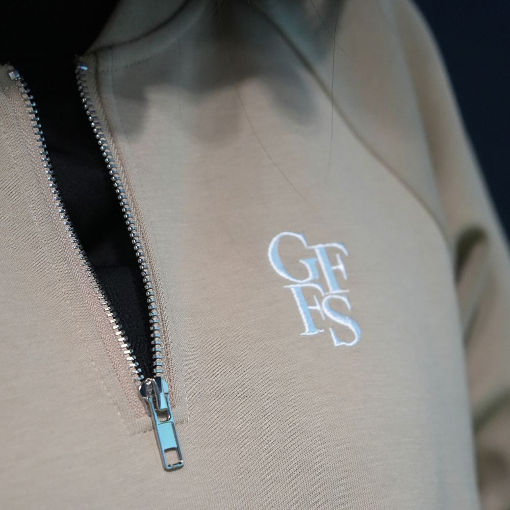 GFFS VARSITY HALF ZIP SWEAT