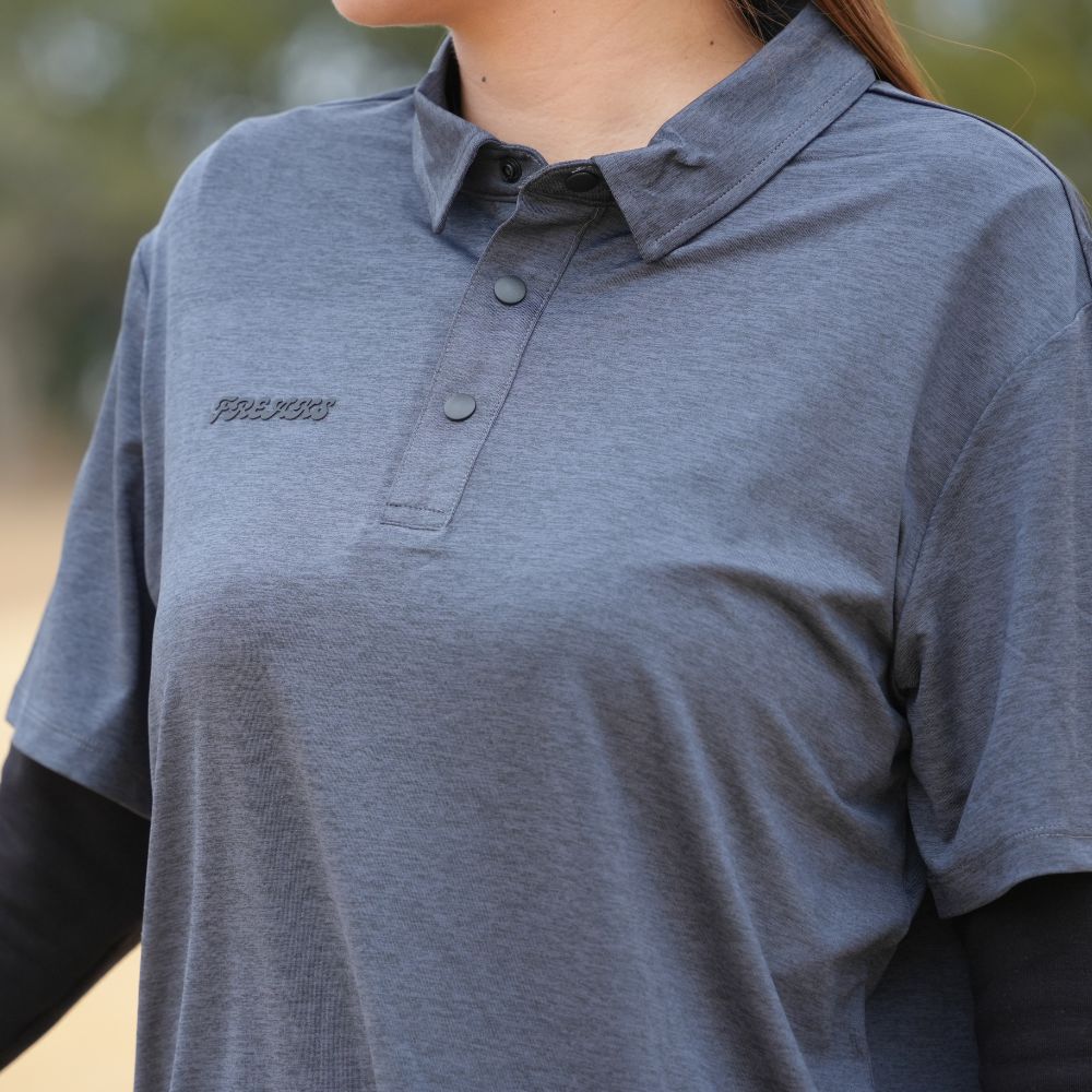 Ultra-Stretch Silicon Logo Polo Shirts