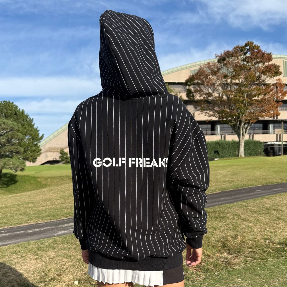 Stripe Fleece Hoodie