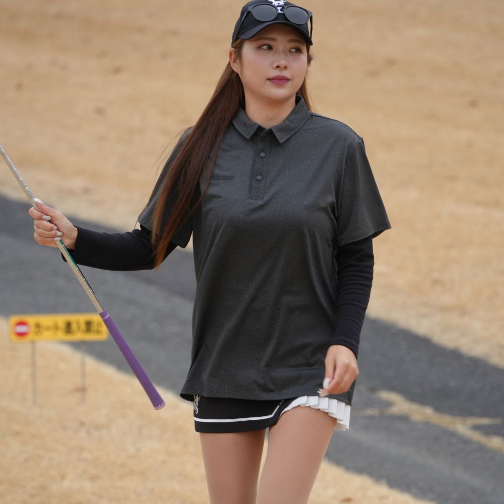 Ultra-Stretch Silicon Logo Polo Shirts