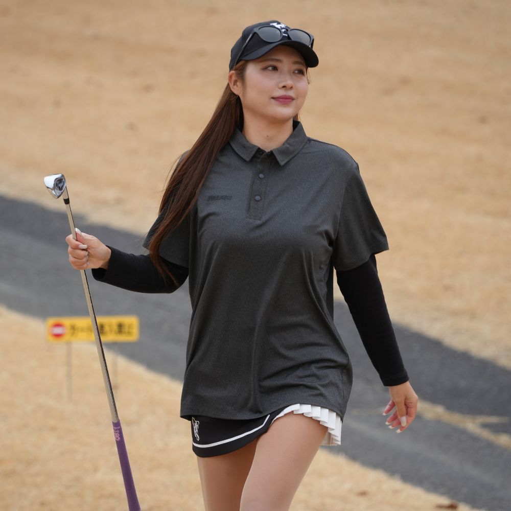 Ultra-Stretch Silicon Logo Polo Shirts