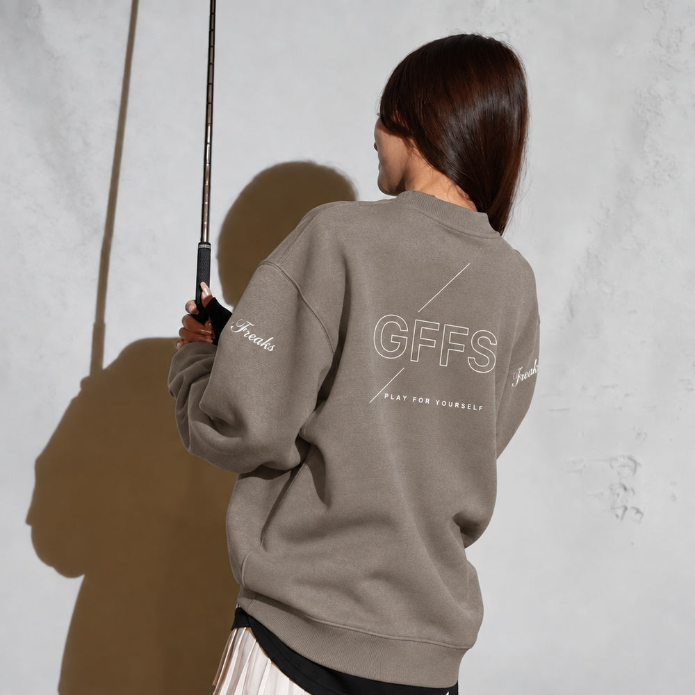 PLAY FOR YOURSELF MOCK NECK SWEAT