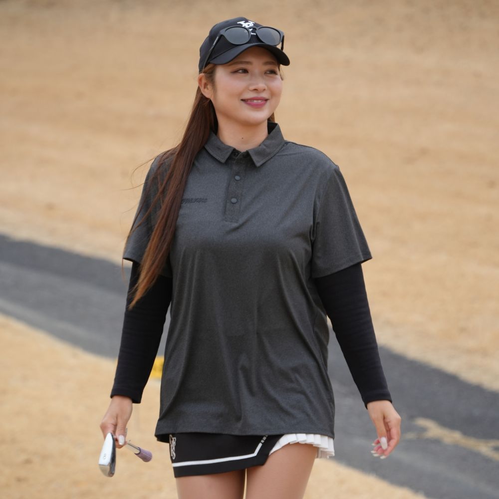 Ultra-Stretch Silicon Logo Polo Shirts