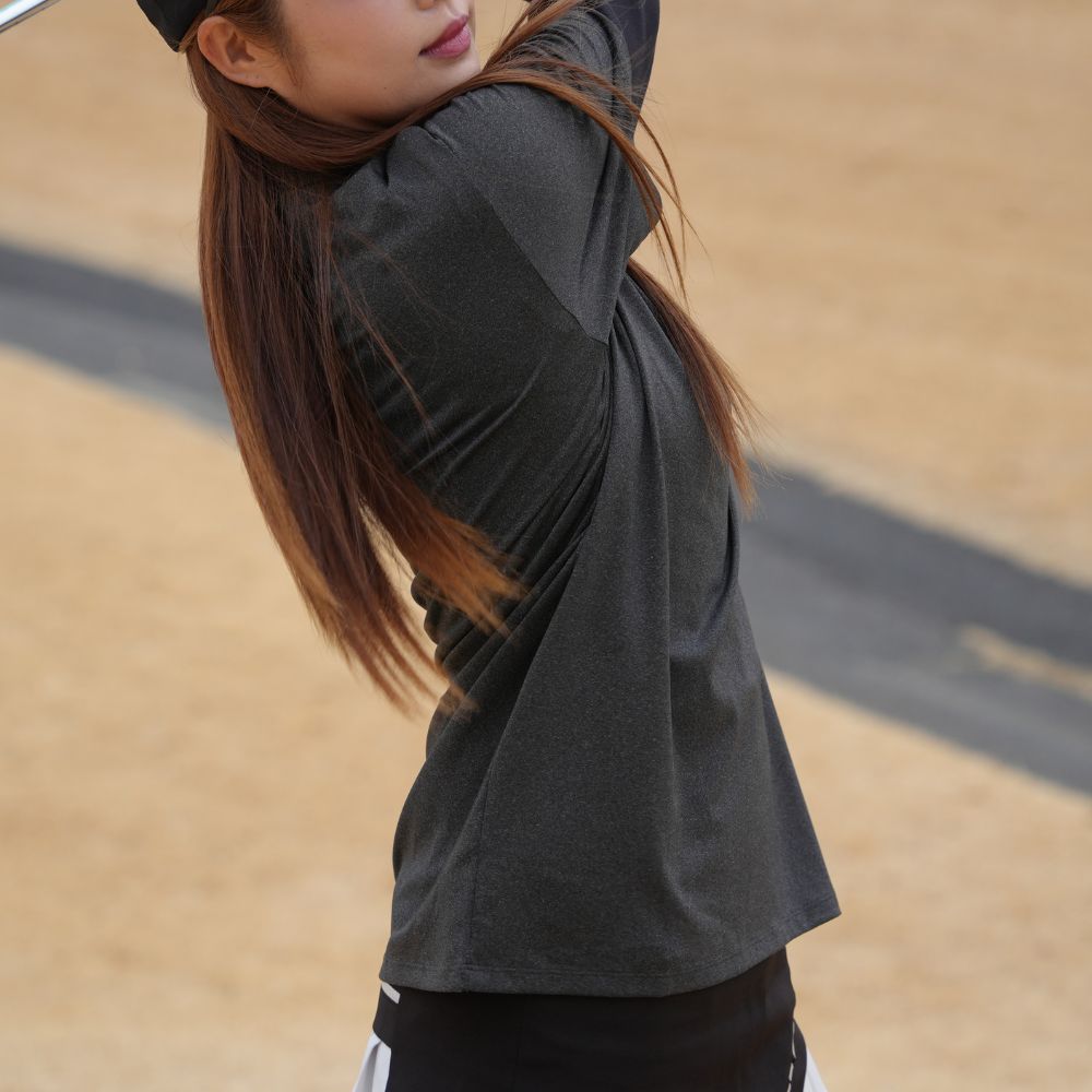 Ultra-Stretch Silicon Logo Polo Shirts