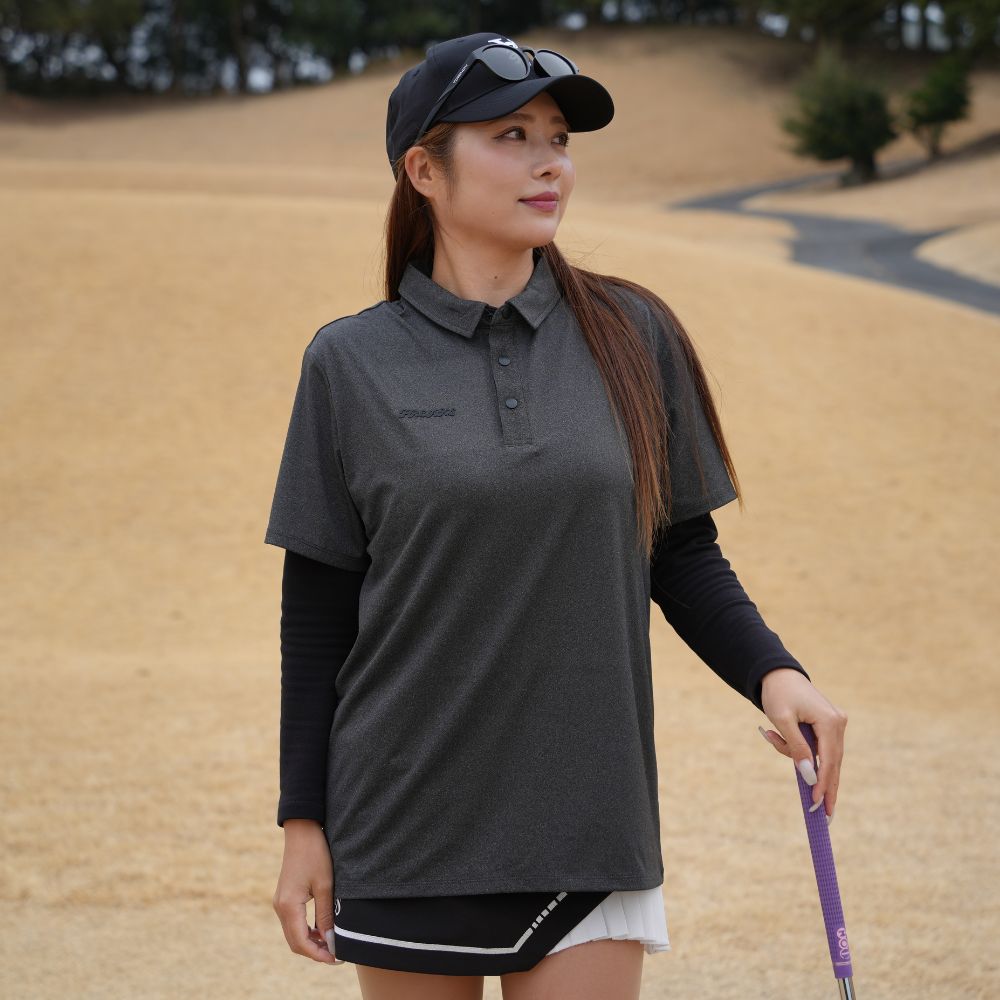 Ultra-Stretch Silicon Logo Polo Shirts