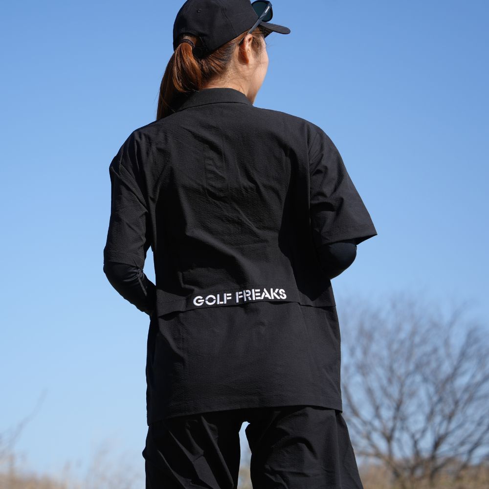 Seersucker set up（Tops） – GOLF FREAKS STORE