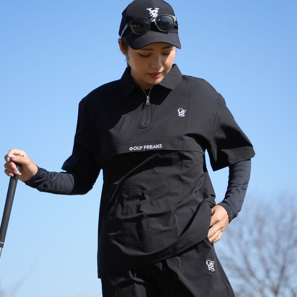 Seersucker set up（Tops） – GOLF FREAKS STORE