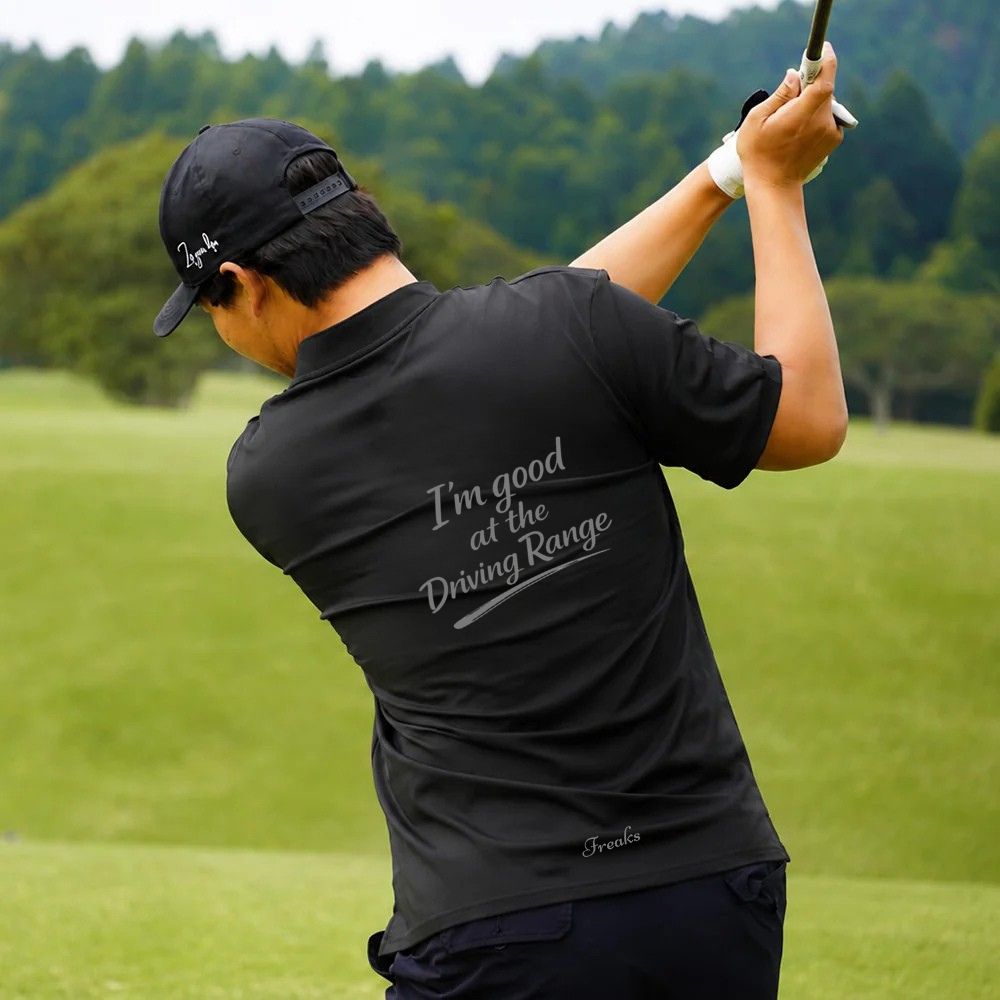 Sweat-proof I'm good mockneck shirts