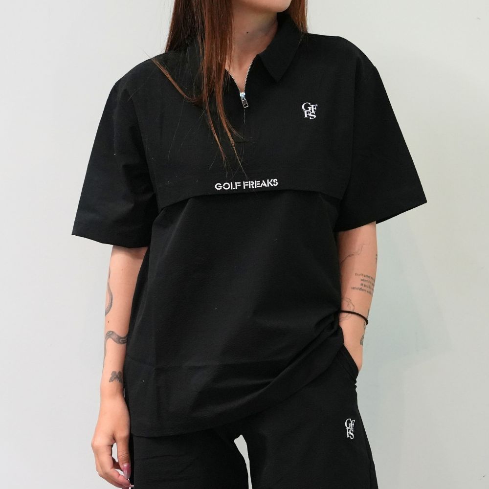 Seersucker set up（Tops） – GOLF FREAKS STORE