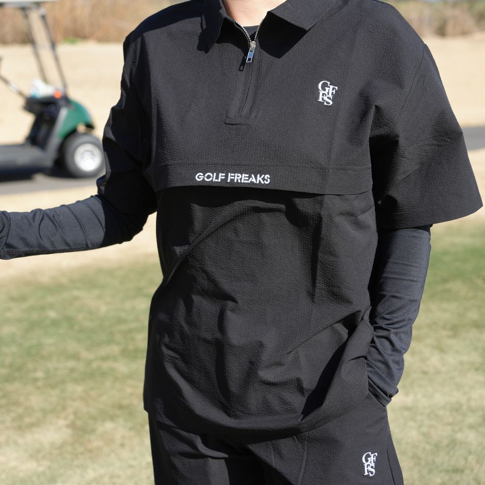 Seersucker set up（Tops） – GOLF FREAKS STORE