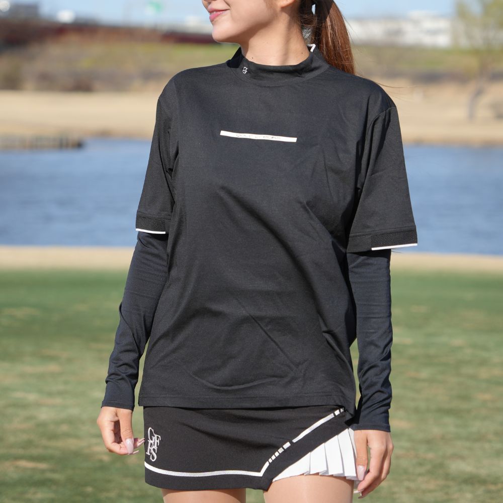 Silicon Logo mockneck shirts – GOLF FREAKS STORE