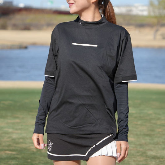 Silicon Logo mockneck shirts