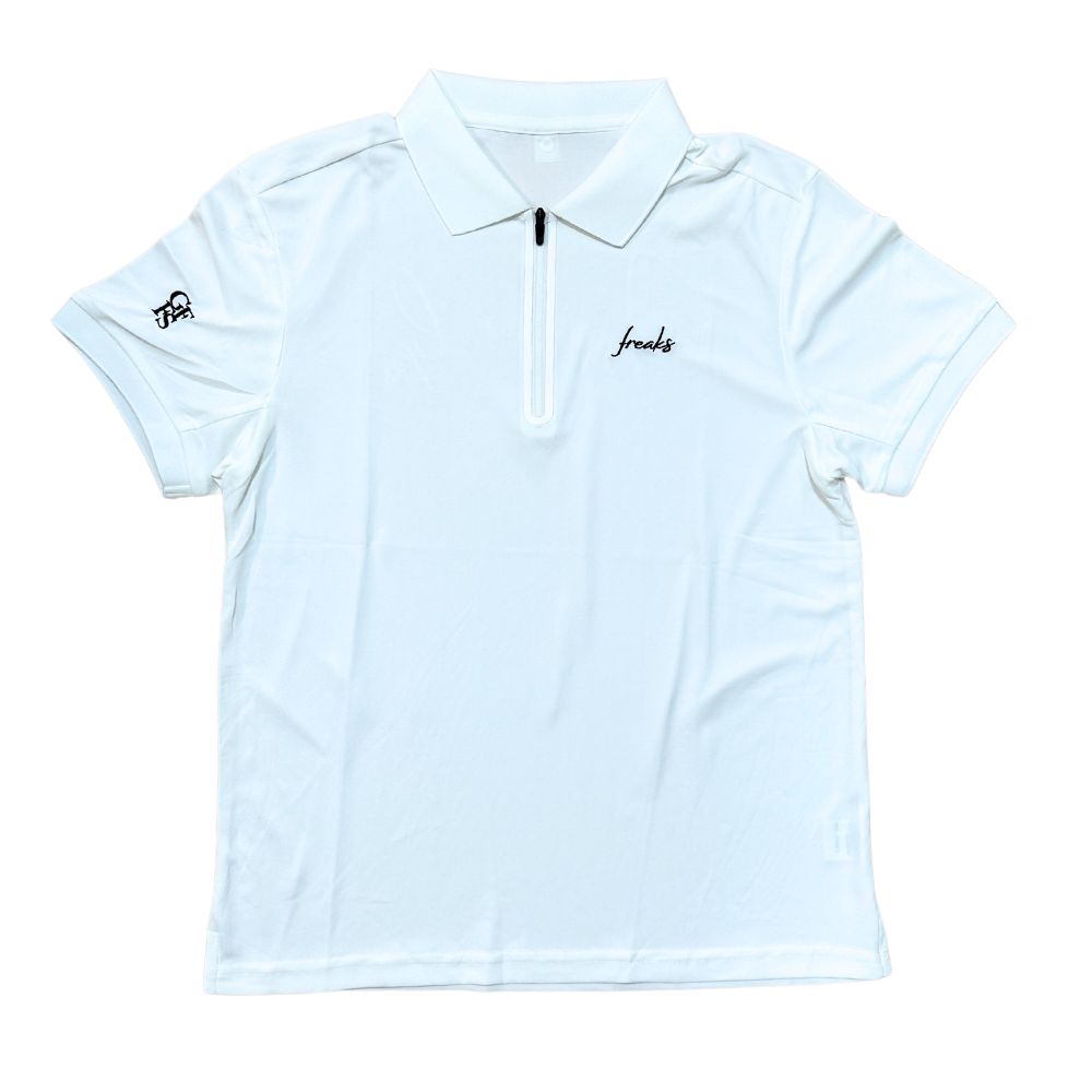 half zip short sleeve polo shirts