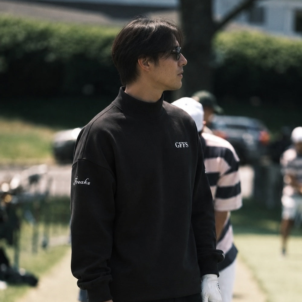 PLAY FOR YOURSELF MOCK NECK SWEAT
